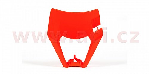 přední maska enduro KTM, RTECH (neon oranžová)
